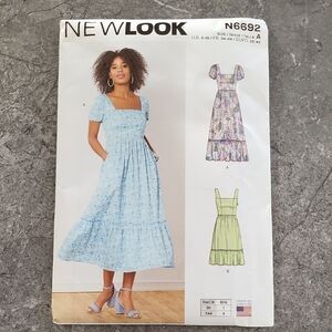 2/$10 New Look N6692 Pattern